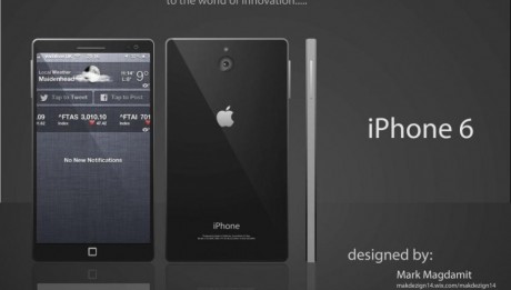 Concept iPhone 6 ecran
