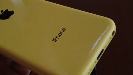 iphone 5c jaune